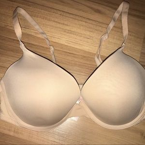 Tan PINK Push-up Bra